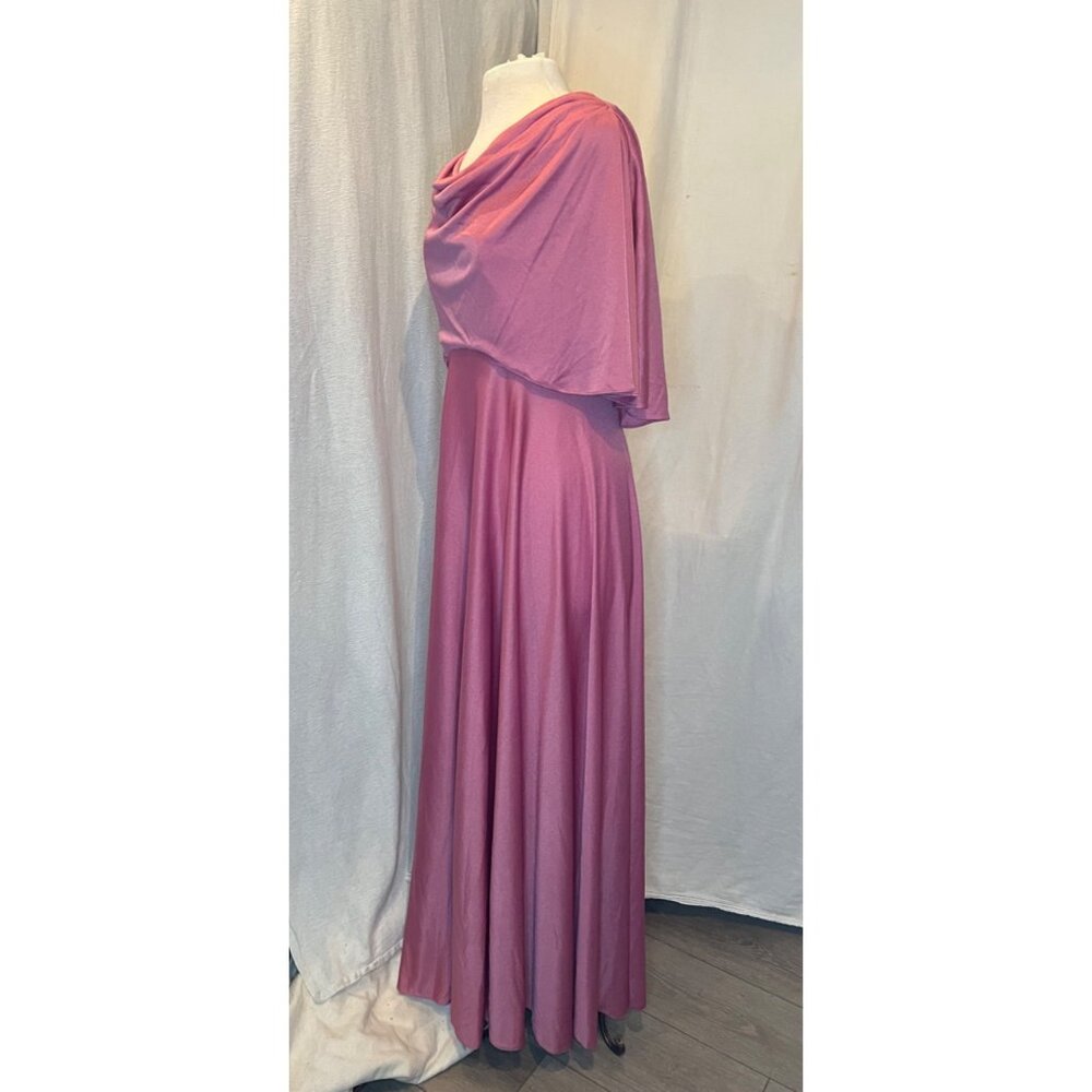 Vintage CELYCE DESIGNS, INC Women's Formal Pink Long Dress with a small flaw - Picture 2 of 9
